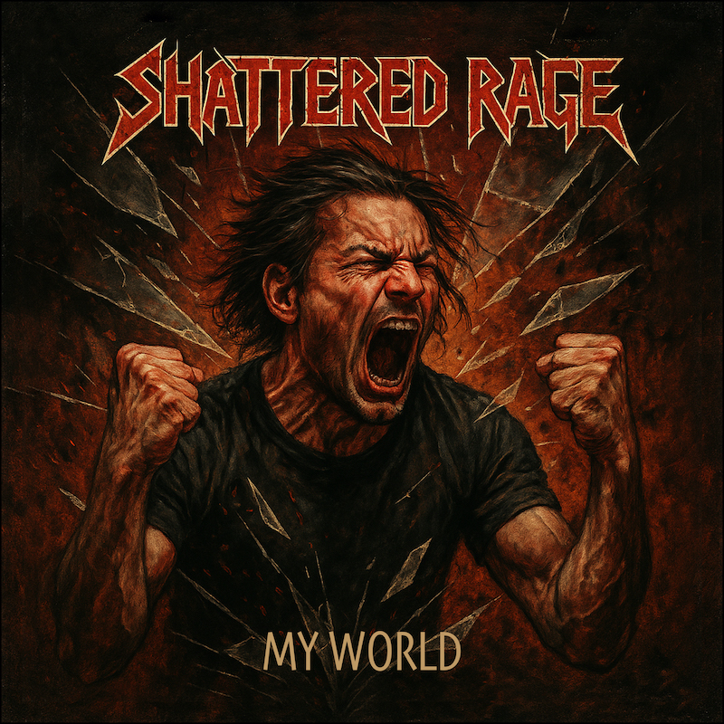 Shattered Rage - My World Album Cover